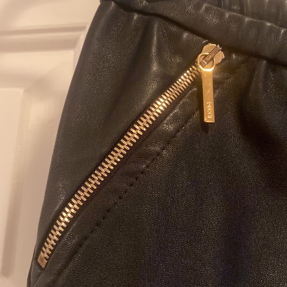 Emilio Pucci black leather pants - Picture 4 of 6